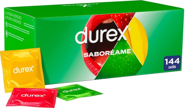 DUREX SABOREAME 144 UNIDADES