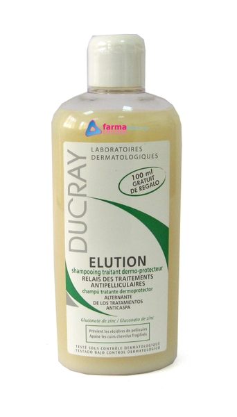 CHAMPU DUCRAY ELUTION CABELLOS SENSIBLES 400ML