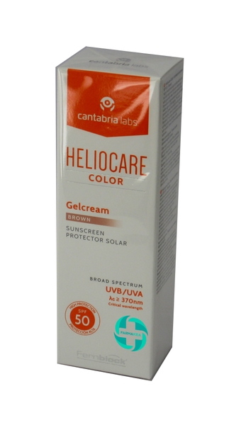 HELIOCARE GELCREAM SPF50+ COLOR BROWN 50ML